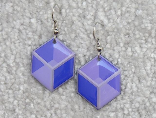 Velké barevné náušnice