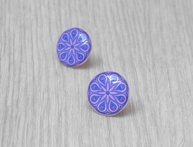 Velké barevné náušnice