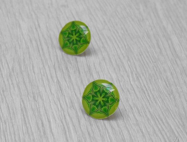 Velké barevné náušnice