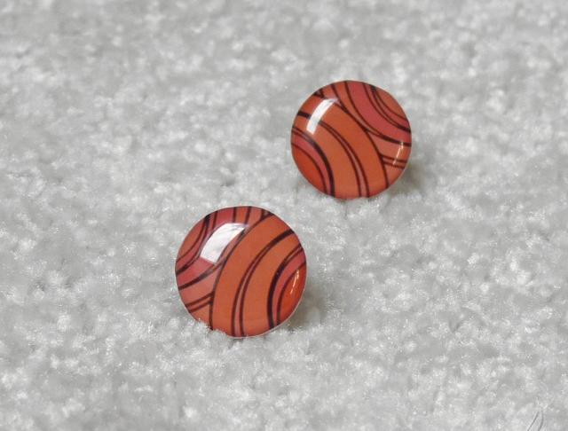 Velké barevné náušnice