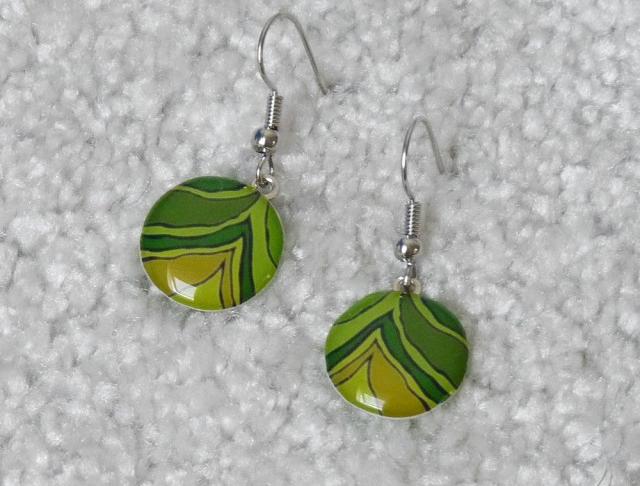 Velké barevné náušnice