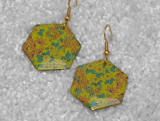 Velké barevné náušnice