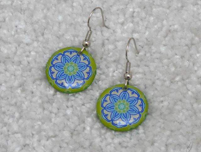 Velké barevné náušnice