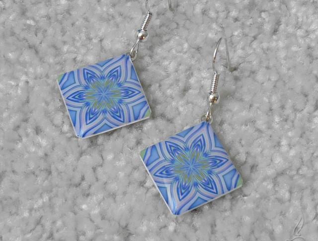 Velké barevné náušnice