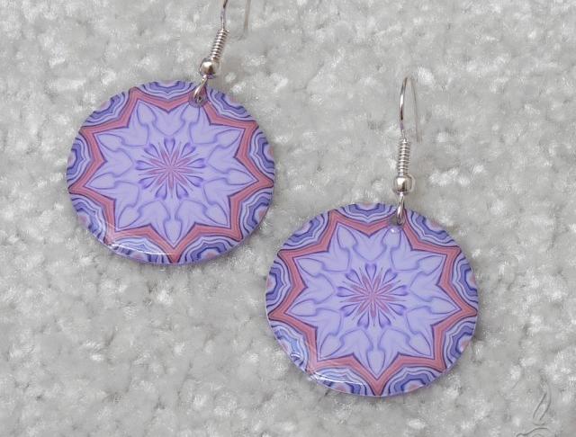 Velké barevné náušnice