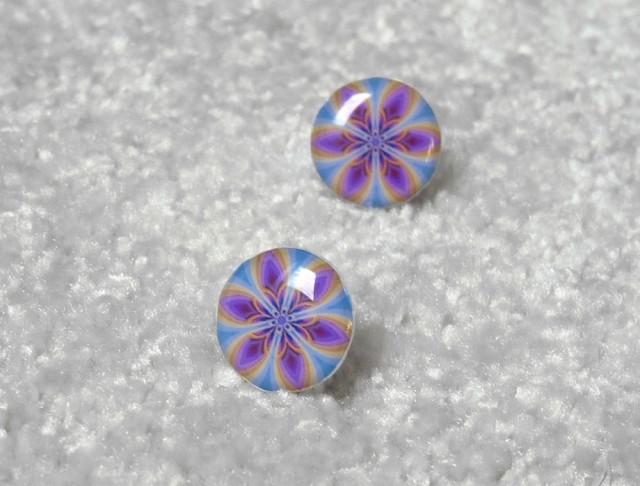 Velké barevné náušnice