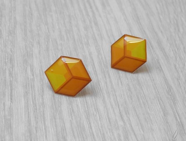 Velké barevné náušnice