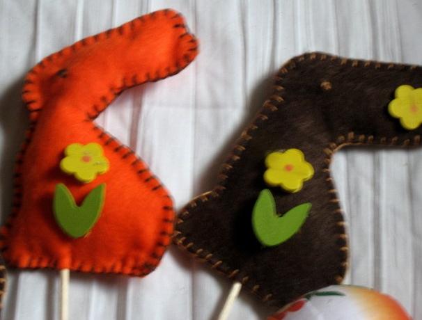 Velikonoční zajíčci.